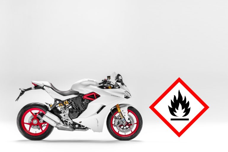 Ducati Supersport Recalled for Fire Hazard