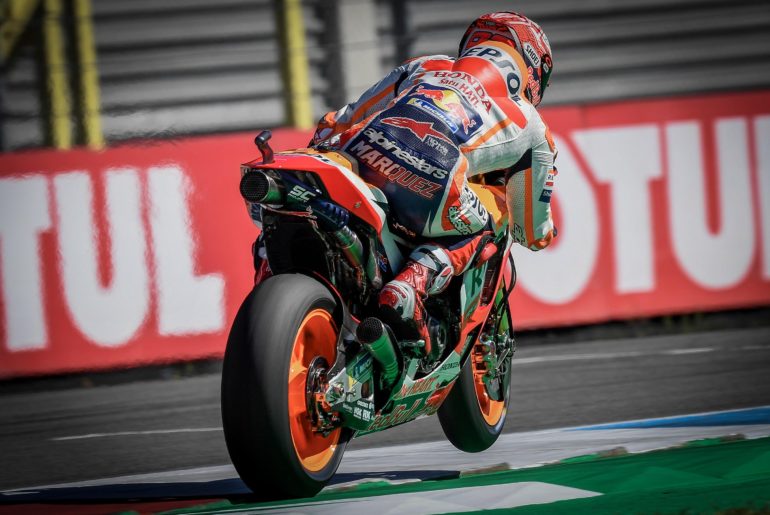 Marquez Prevails in Super-Close Qualifying for Dutch TT
