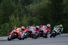 Dovizioso Leads MotoGP Ducati 1-2 at the Czech GP
